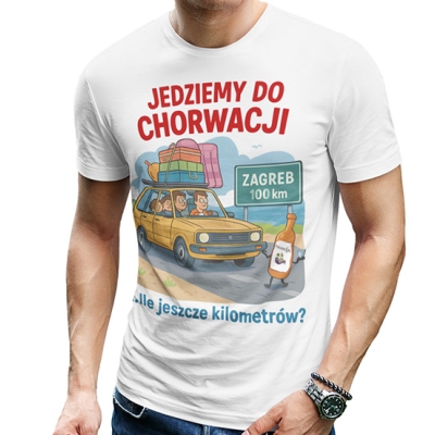 KOSZULKA  WAKACYJNA Jedziemy do Chorwacji